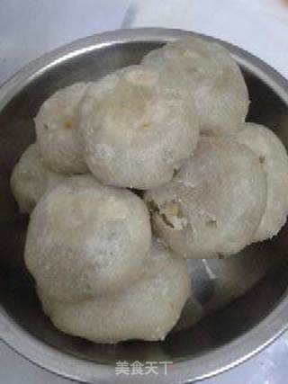用电饭煲做绿豆饼的做法步骤:12