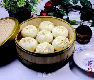 豇豆肉菜包的做法步骤:14