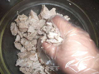 自制香酥肉松的做法步骤:4