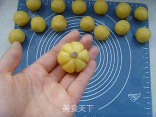 小南瓜饼干的做法步骤:9