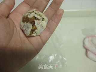 给早餐加点料——干菜烧麦的做法步骤:9