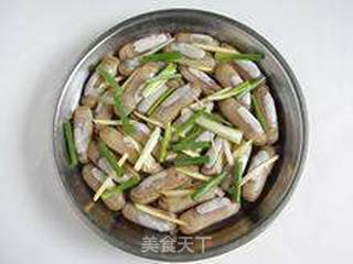 喜欢那口清蒸的原汁原味-----清蒸蛏子的做法步骤:4