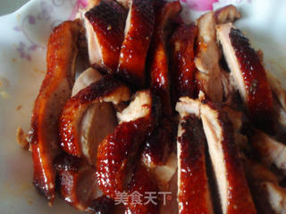 自制烤鸭的做法步骤:7