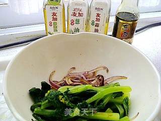 爽口菜芯的做法步骤：7