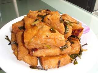 红烧三角油豆腐的做法步骤：6