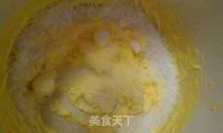 椰蓉葡萄干酥饼的做法步骤:2