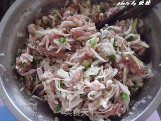 葫芦瓜肉馅饺子的做法步骤:9