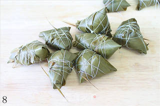 紫薯玉米香粽,给粽子来点色彩的做法步骤:8
