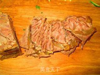 老醋牛肉的做法步骤:9
