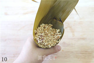板栗香菇肉粽,满满都是肉香的做法步骤:10
