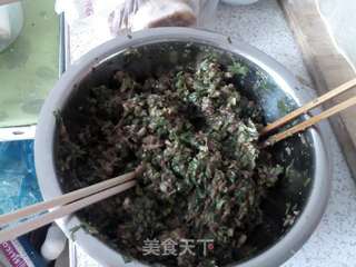 麻酱肉烧饼的做法步骤:8
