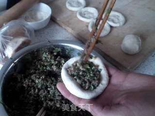 麻酱肉烧饼的做法步骤:9