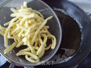 满族祭祀点心---萨其马的做法步骤:7