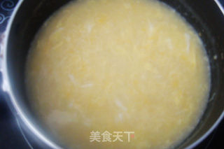 【美好的一天开始于一份健康早餐】粗粮烫面卷子+小米蛋花粥的做法步骤:3