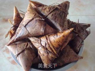 三味粽子的做法步骤:8