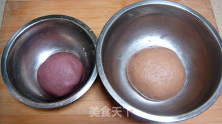 紫薯酥的做法步骤:2