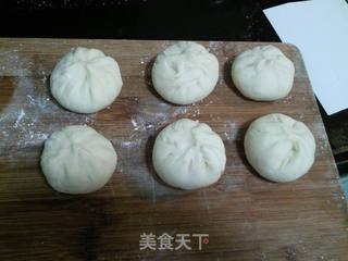香菇白菜猪肉包的做法步骤:4
