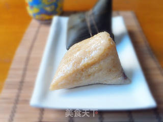 香糯的大扁豆排骨粽子的做法步骤:4