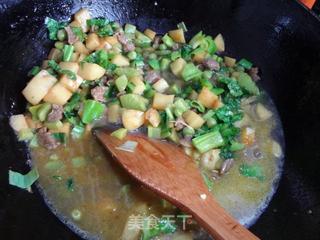 杂蔬丁拌面的做法步骤：9
