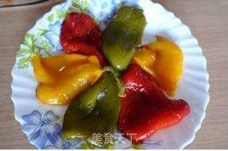 法餐头盘—烤彩椒沙拉的做法步骤:6