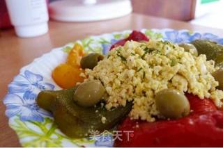 法餐头盘—烤彩椒沙拉的做法步骤:10