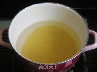 栀子花枸杞小米粥的做法步骤:2