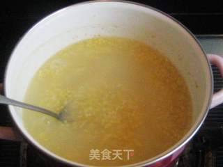 栀子花枸杞小米粥的做法步骤:5