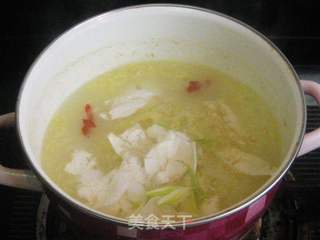 栀子花枸杞小米粥的做法步骤:8