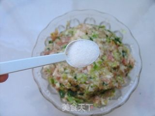 最香不过肉包子——葱香大肉小笼包的做法步骤:5