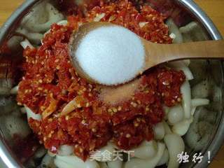 自制美味腌薤(音读叫)头的做法步骤:6