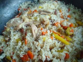 鸡肉手抓饭——新疆味道的做法步骤:9