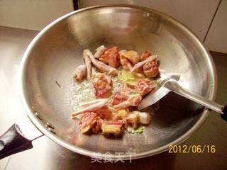 【天添美食童子鸡】1#——咖喱鸡件烧土豆的做法步骤:6