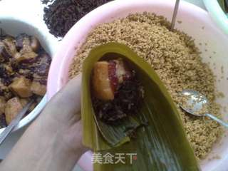 梅干菜大肉粽的做法步骤:5
