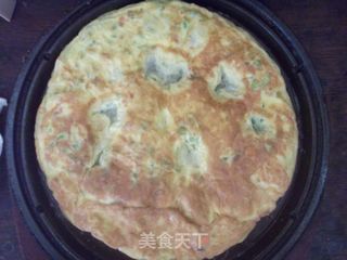 蒜泥鸡蛋饼的做法步骤:5