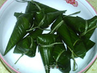 杂粮腊肉粽的做法步骤:19