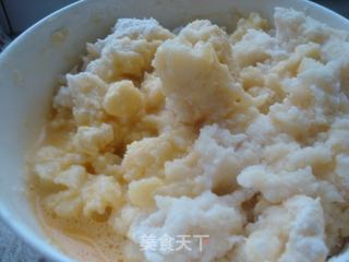 菠菜鸡蛋饼的做法步骤:4