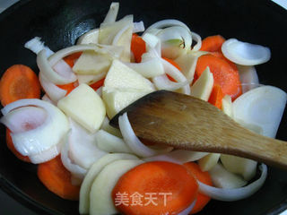 咖哩烩饼的做法步骤:3