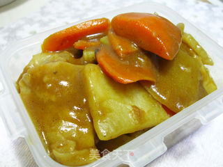 咖哩烩饼的做法步骤:10