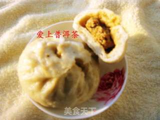 香菇鲜肉大包的做法步骤：10