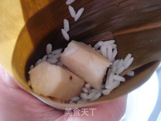第一次包粽子——山药粽的做法步骤：9