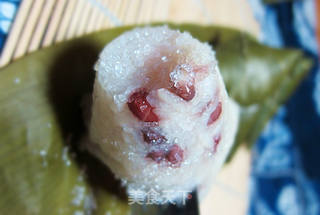 端午粽叶香——{红豆粽子}的做法步骤:11