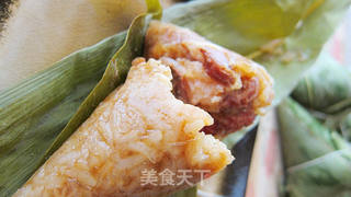 端午粽叶香——{红豆粽子}的做法步骤:12