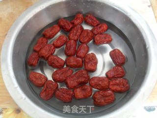 蜜枣三角粽的做法步骤:3
