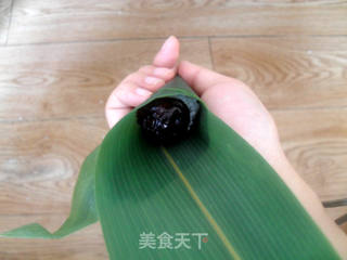 蜜枣三角粽的做法步骤:11
