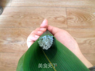 蜜枣三角粽的做法步骤:10
