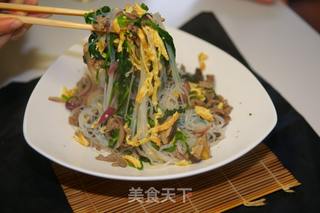 牛肉粉丝拌杂菜的做法步骤：13