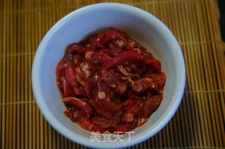 牛肉粉丝拌杂菜的做法步骤：2
