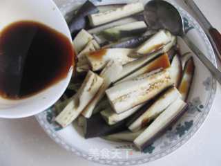 夏日小菜---炝拌茄子的做法步骤:7