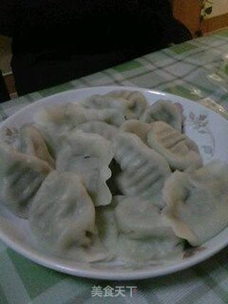 蒜苗饺的做法步骤：5