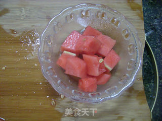 西瓜酸奶的做法步骤:3